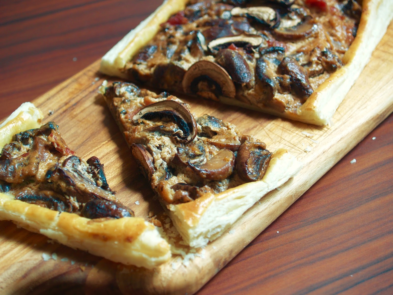 Hungry Hungry Highness Mushroom Tart