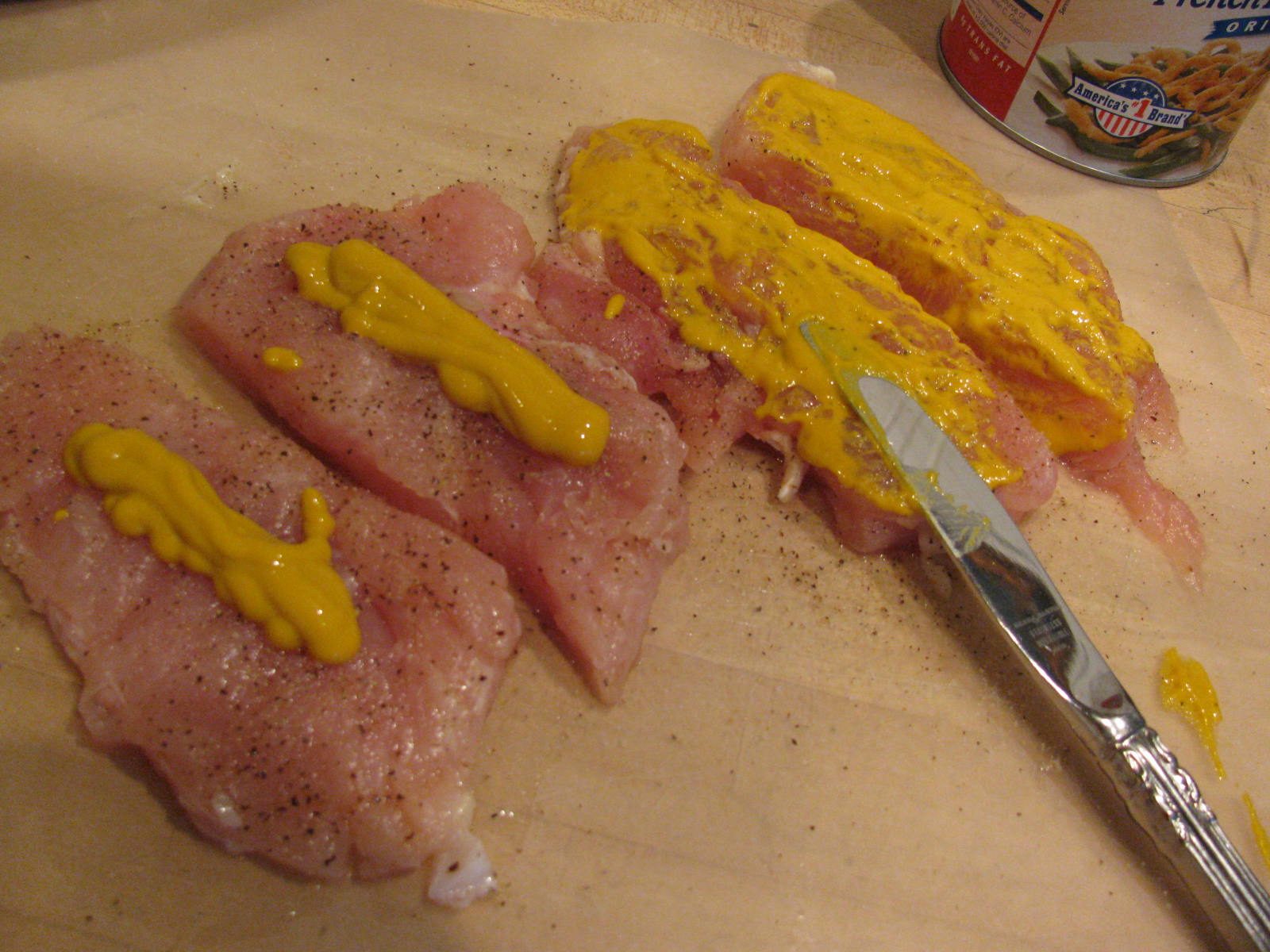 Rita's Recipes Mustard Chicken