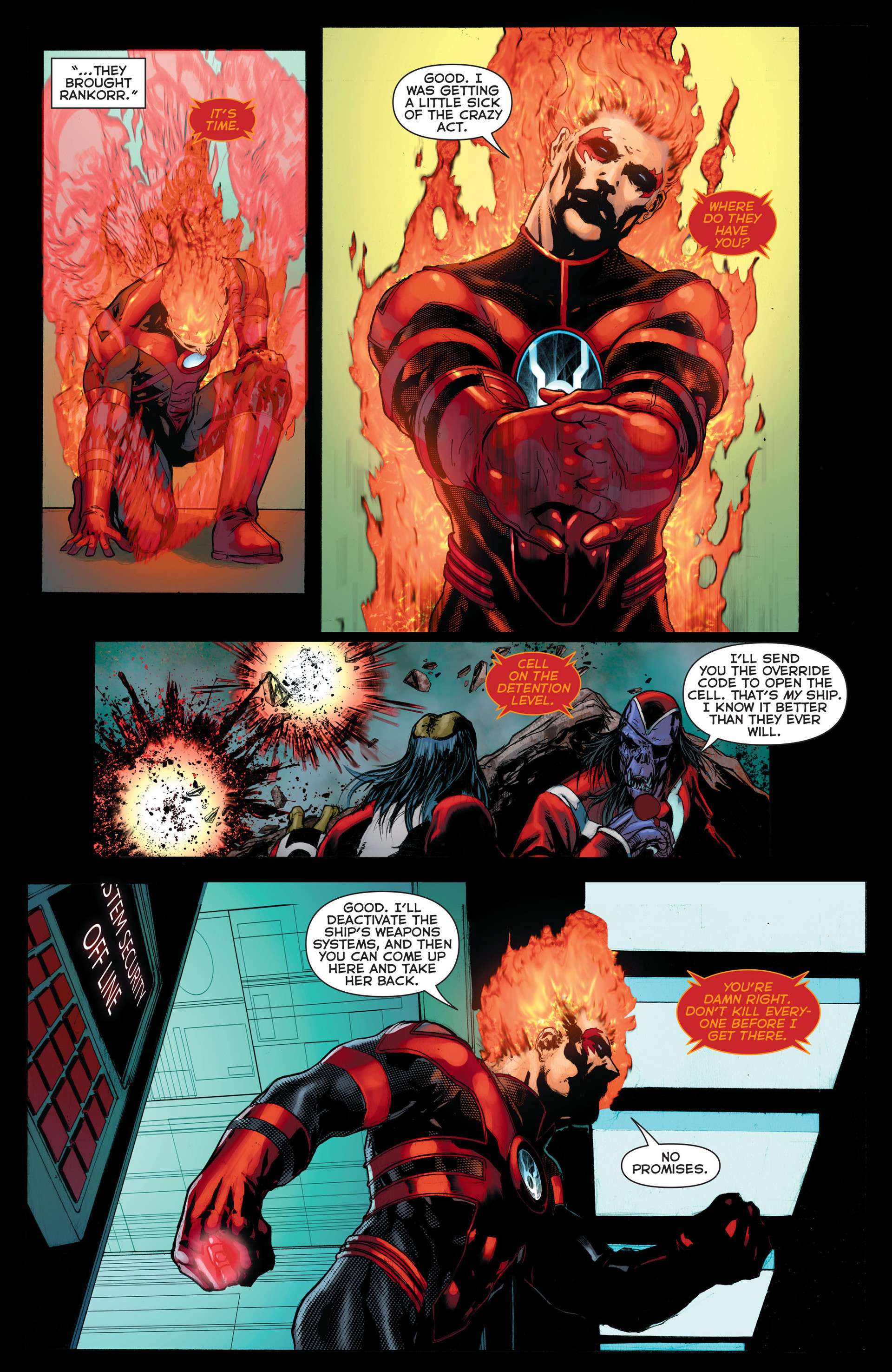 Read online Red Lanterns comic -  Issue # Annual 1 - 22