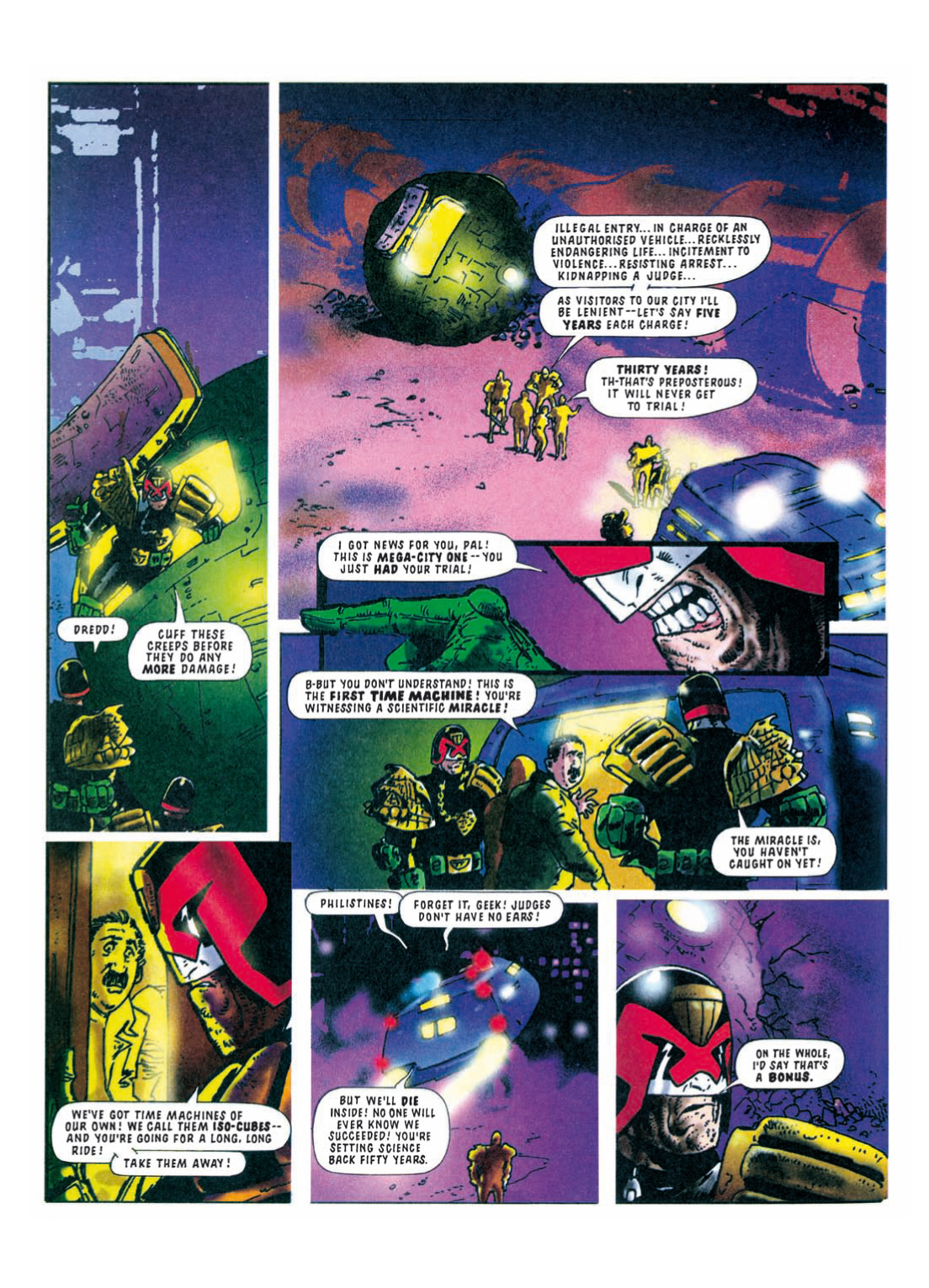 Read online Judge Dredd: The Complete Case Files comic -  Issue # TPB 21 - 23