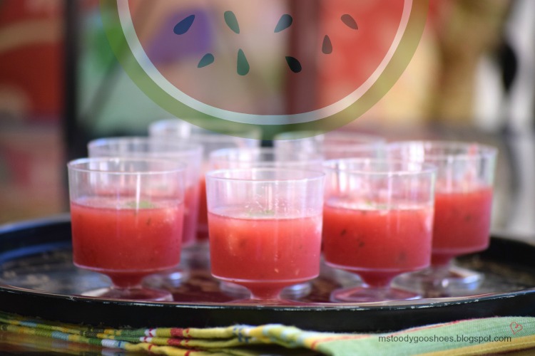 Chilled Watermelon Soup: So refreshing and super-easy! Make it in a blender in minutes! | Ms. Toody Goo Shoes Chilled Watermelon Soup: So refreshing and super-easy! Make it in a blender in minutes! | Ms. Toody Goo Shoes