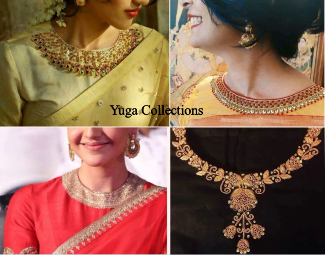 Jeweled Blouses Blouse designs