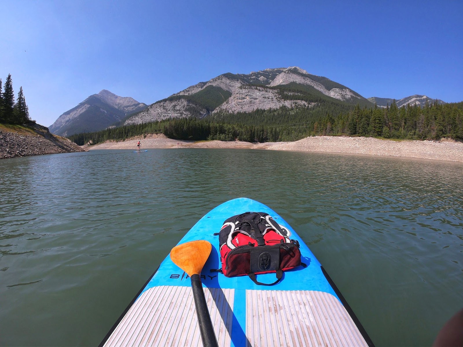 Where to stand up paddleboard (SUP) near Calgary Play Outside Guide