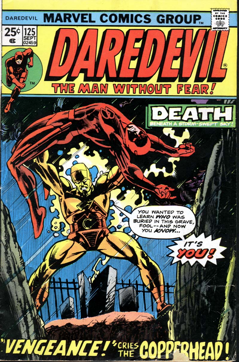 Read online Daredevil (1964) comic -  Issue #125 - 1