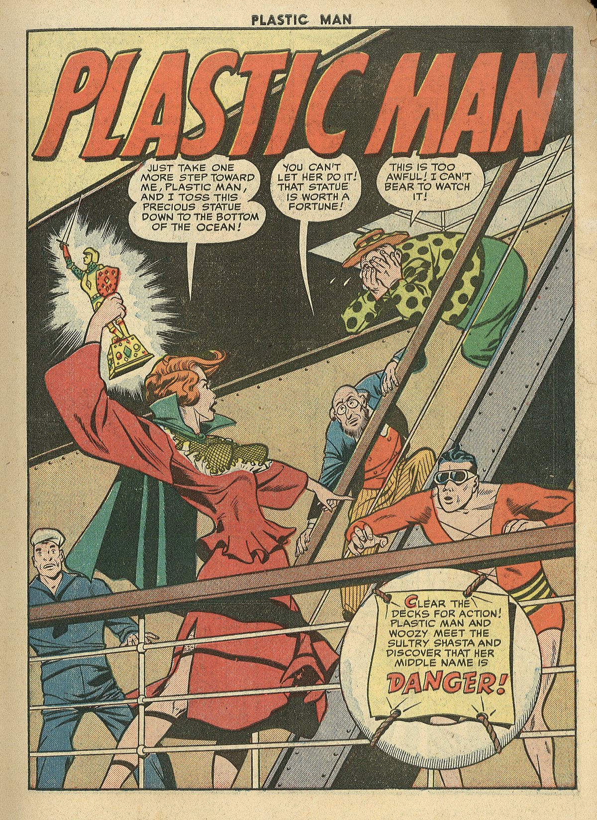 Read online Plastic Man (1943) comic -  Issue #28 - 3