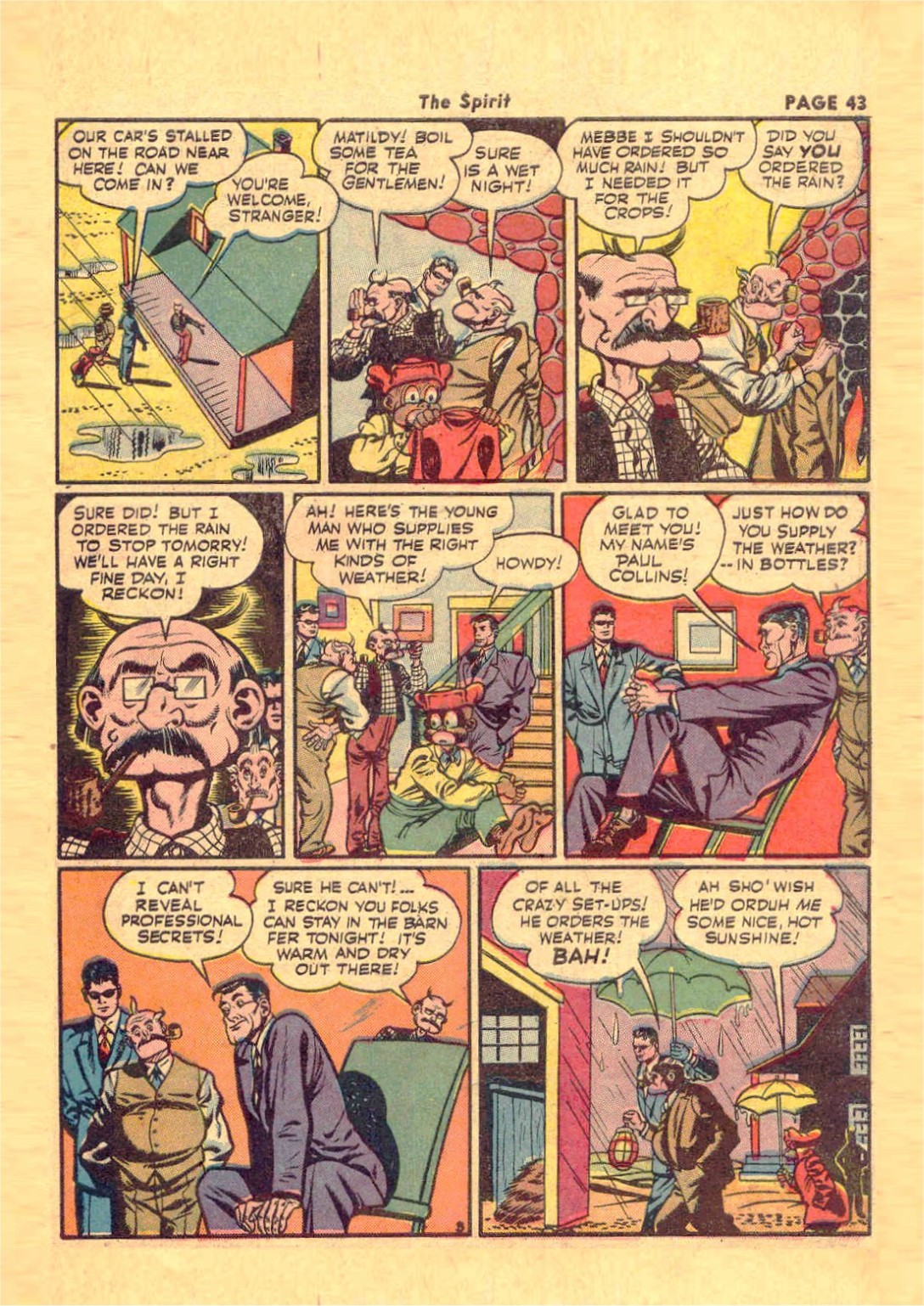 Read online The Spirit (1944) comic -  Issue #3 - 45