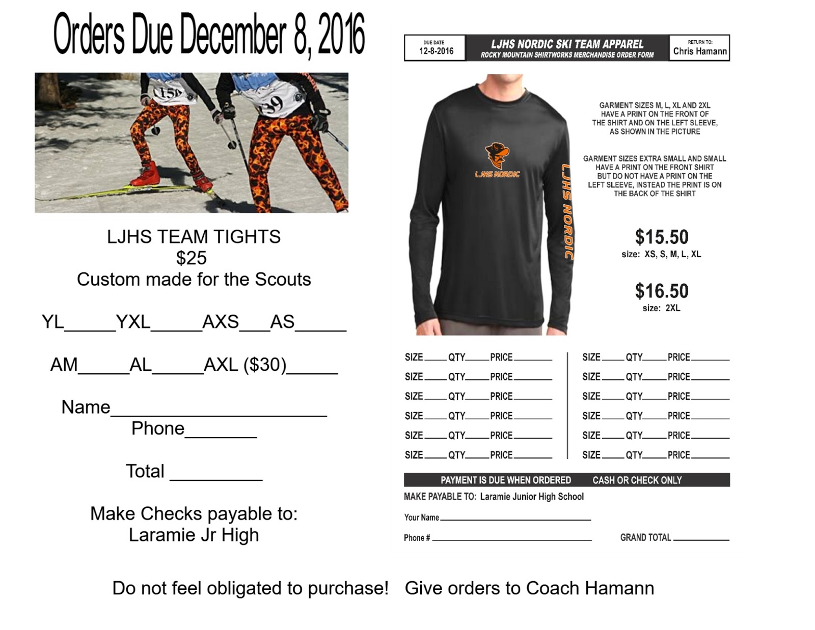 scout nordic news december 2016 rocky mountain shirt works