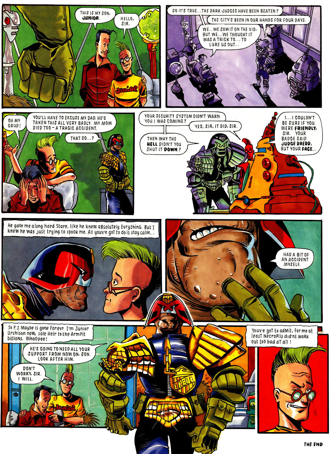 Read online Judge Dredd: The Complete Case Files comic -  Issue # TPB 15 (Part 1) - 145