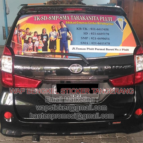 Ukuran One Way Mobil Avanza
