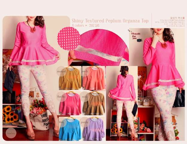 gambar gamis dengan model peplum