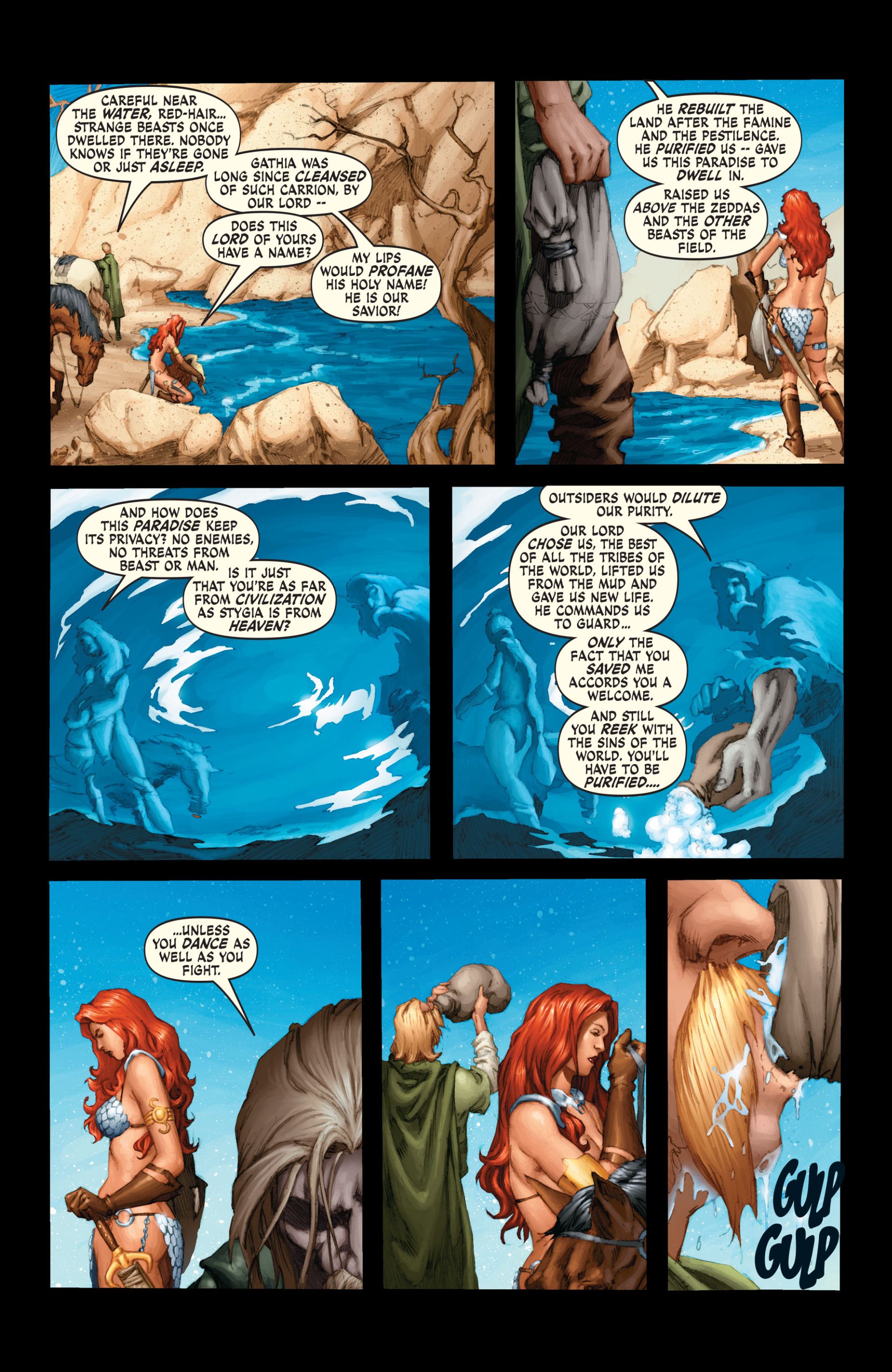Red Sonja (2005) issue 1 - Page 12