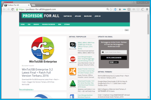 Comodo Dragon Browser Portable Download