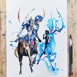 watercolor paintings luqman reza amazing painting mulyono horse mr drawings editions artist jongkie drawing dany gorgeous lizeth indonesian virgo watercolors