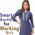 New Party Wear Kurtis Formal Styles | Smart Kurtis Designs for Working Womens