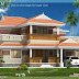 Traditional looking Kerala style house in 2320 sq.feet
