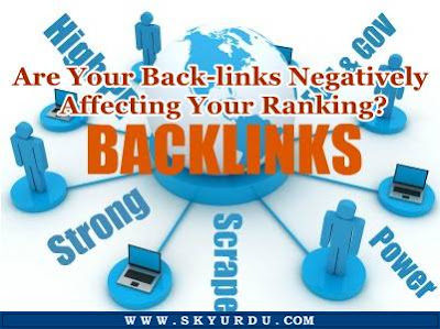 Back-links Negatively 