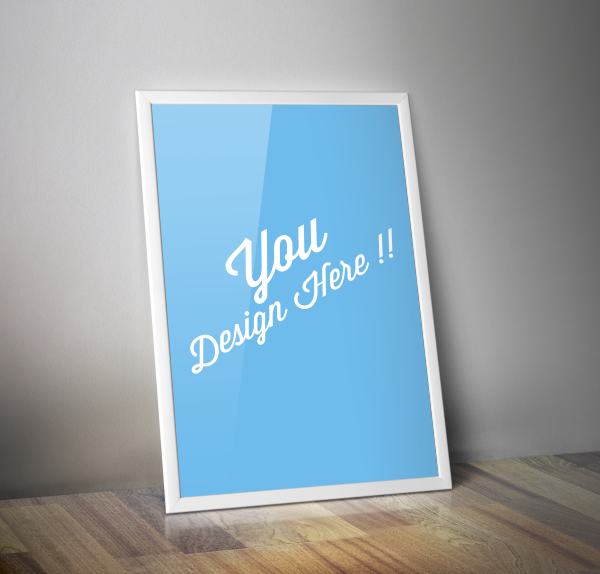 Poster Mockup File CDR 6 Poster Mockup File CDR 6