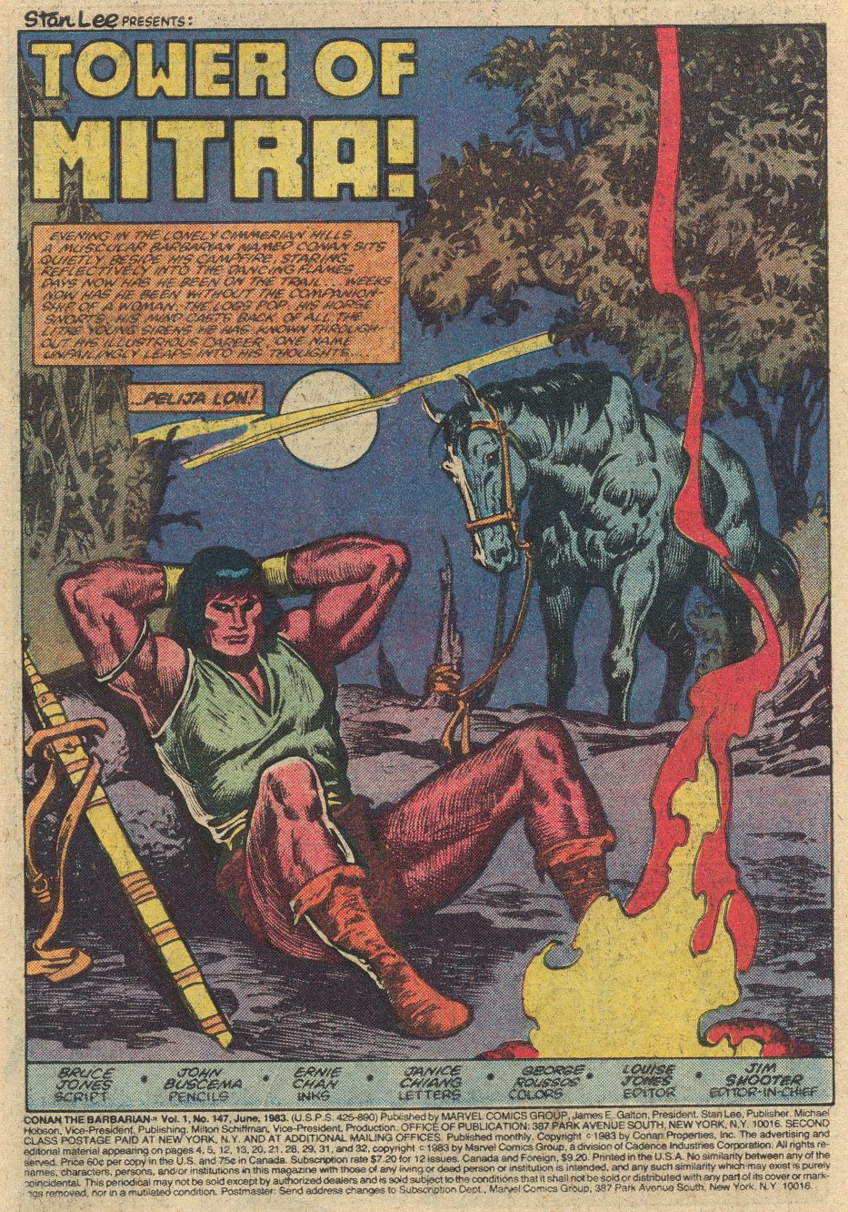 Read online Conan the Barbarian (1970) comic -  Issue #147 - 4