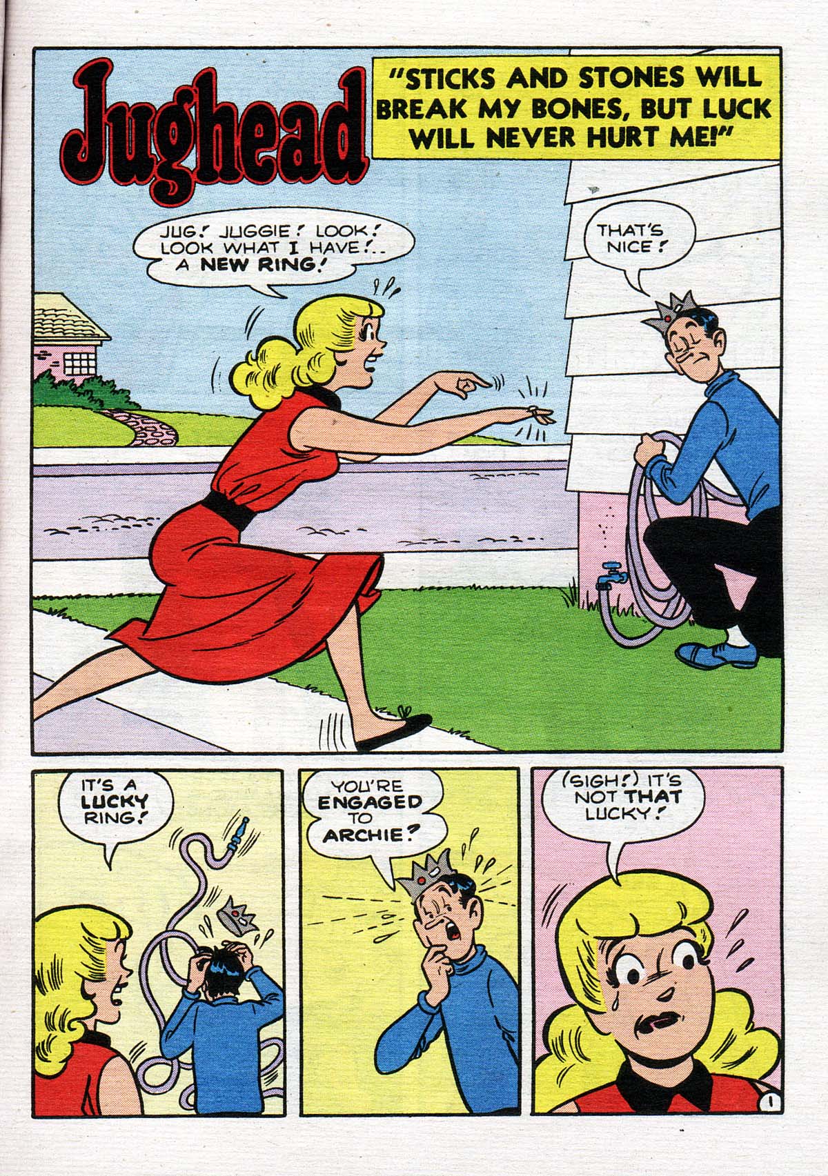 Read online Jughead's Double Digest Magazine comic -  Issue #103 - 134