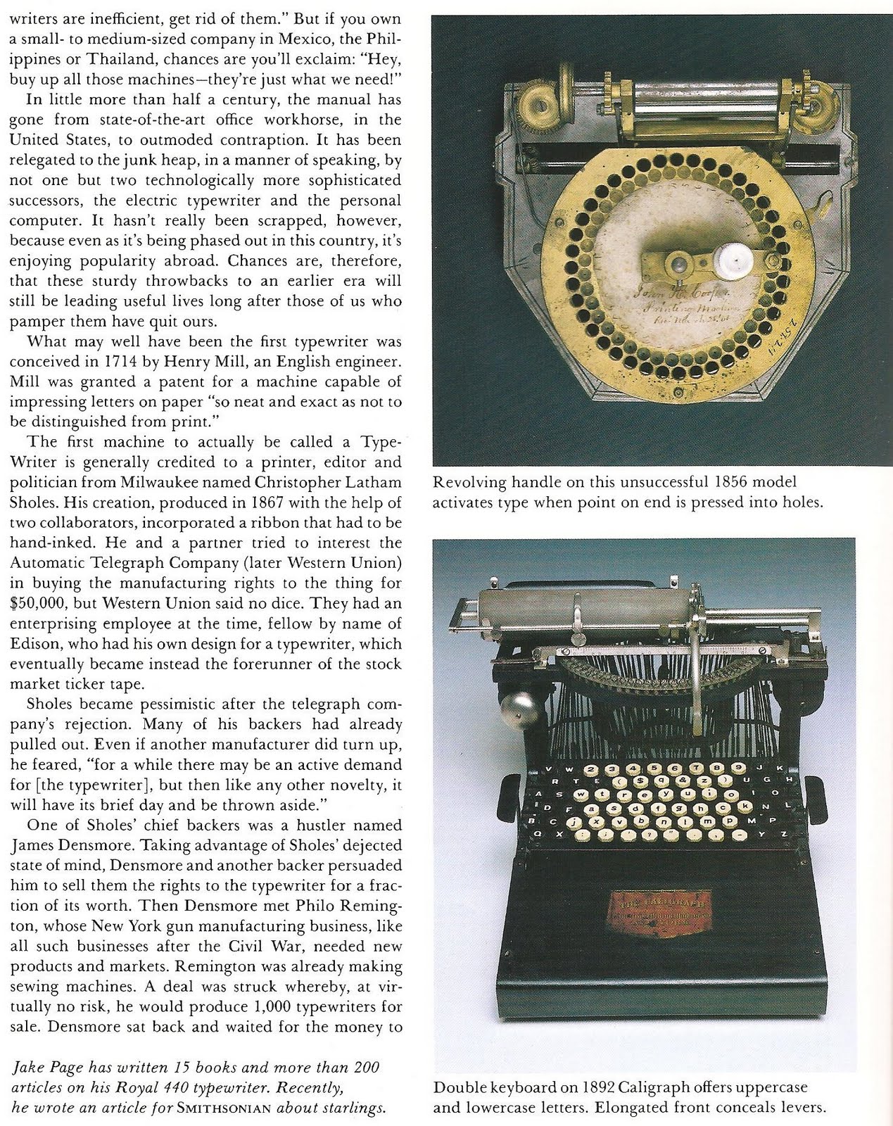 oz.Typewriter On This Day in Typewriter History (LXXXII)