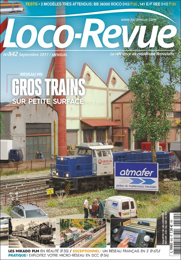 Loco-Revue: LR 842 (septembre) : la couv'