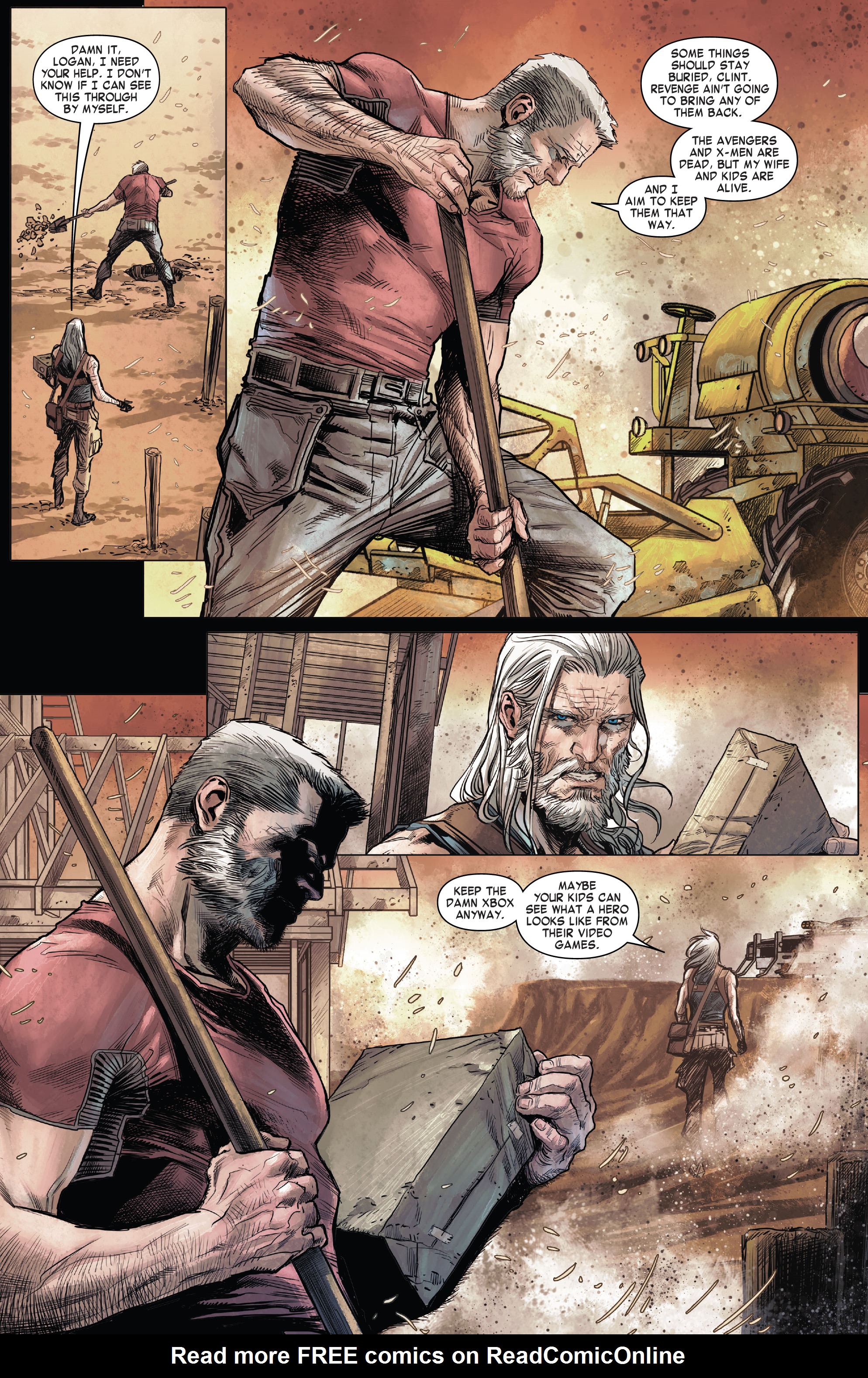 Read online Old Man Hawkeye comic -  Issue # _The Complete Collection (Part 1) - 15