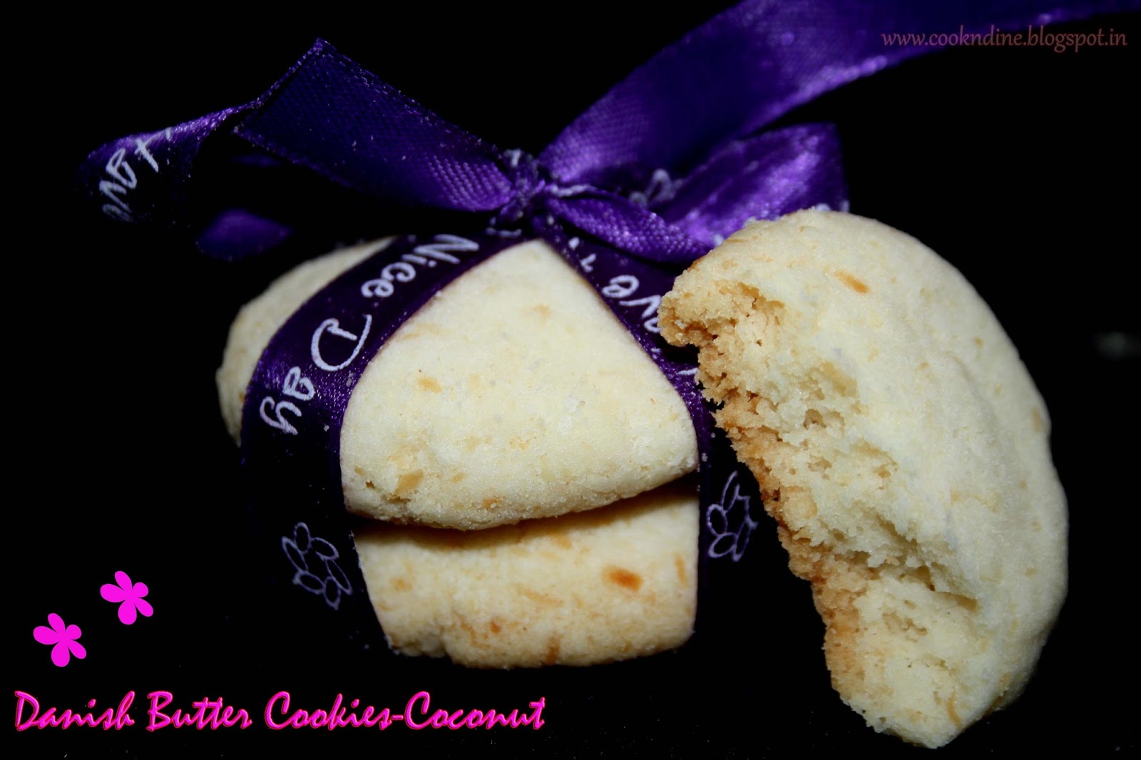 CooknDine.... Happy Teacher's dayDanish Butter cookiescoconut flavoured