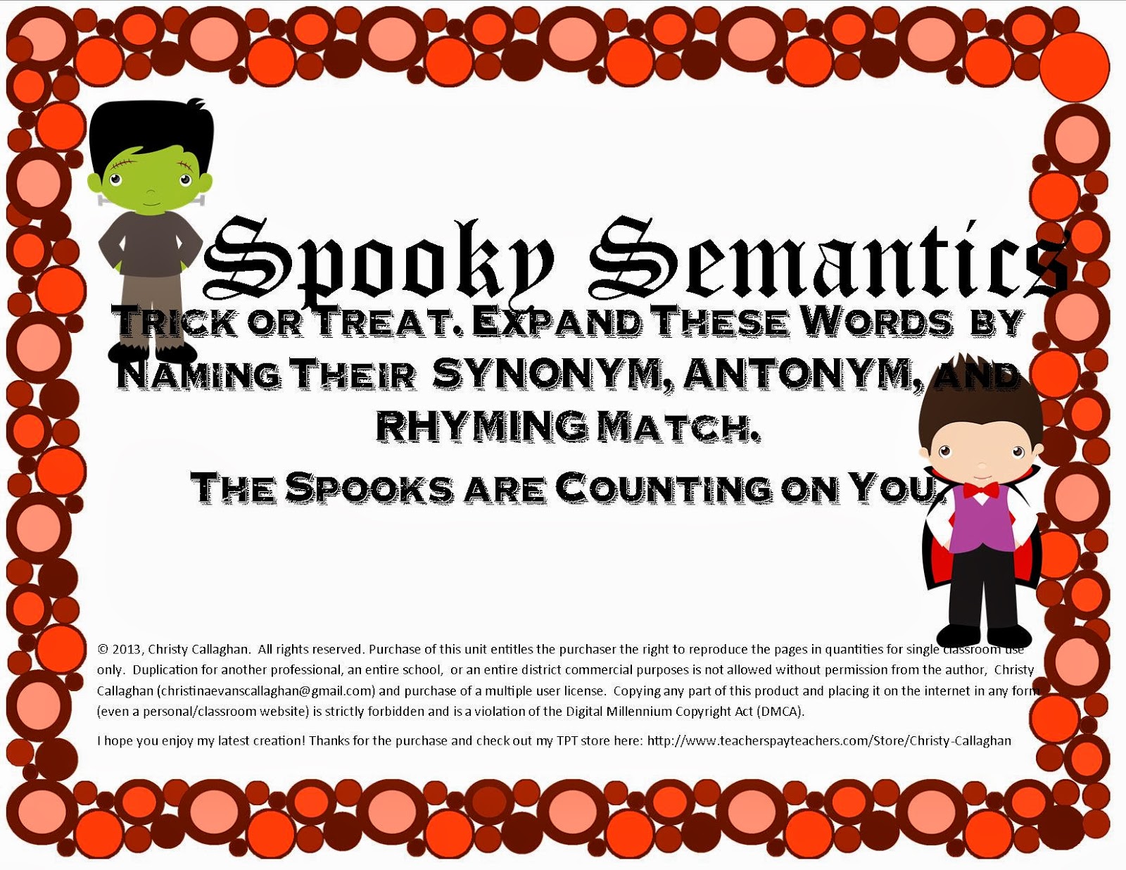 The Modern SLP: Spooky Synonyms and Antonyms