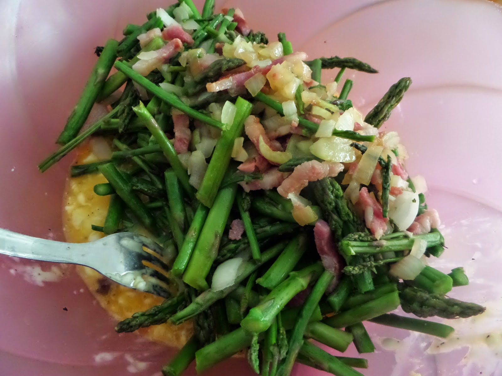 the mAnGiAbles Recipe Asparagus Pancetta Quiche