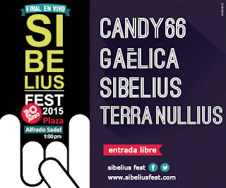 sibelius fest 2015 edicion 6ta sexta bandas