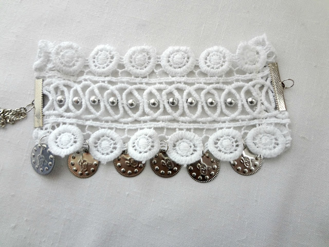 DIY Lace Boho Cuff