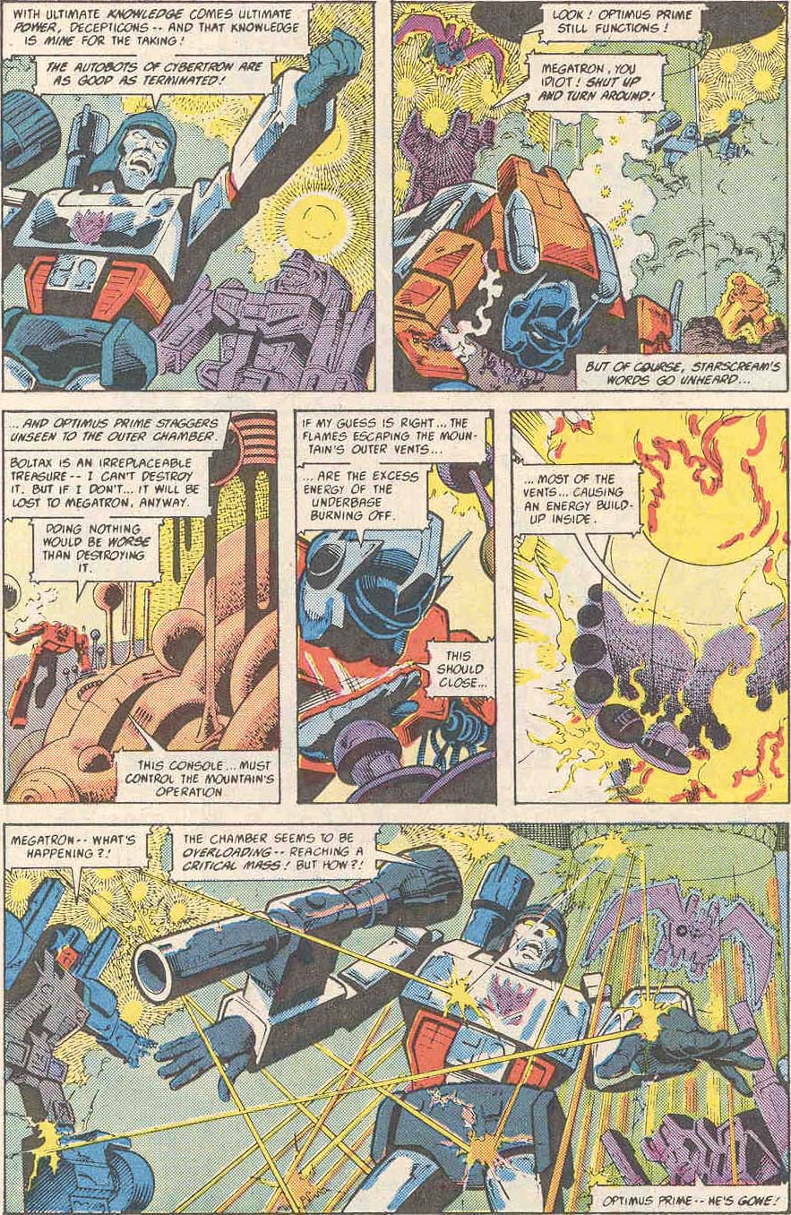 Read online The Transformers (1984) comic -  Issue #48 - 17