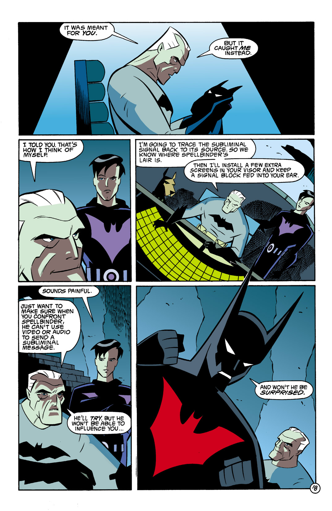 Read online Batman Beyond [II] comic -  Issue #1 - 19