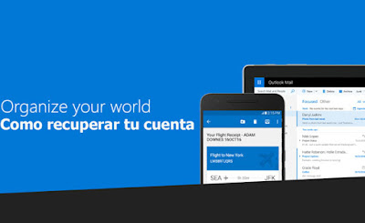 Como recuperar cuenta correo Outlook [2018]