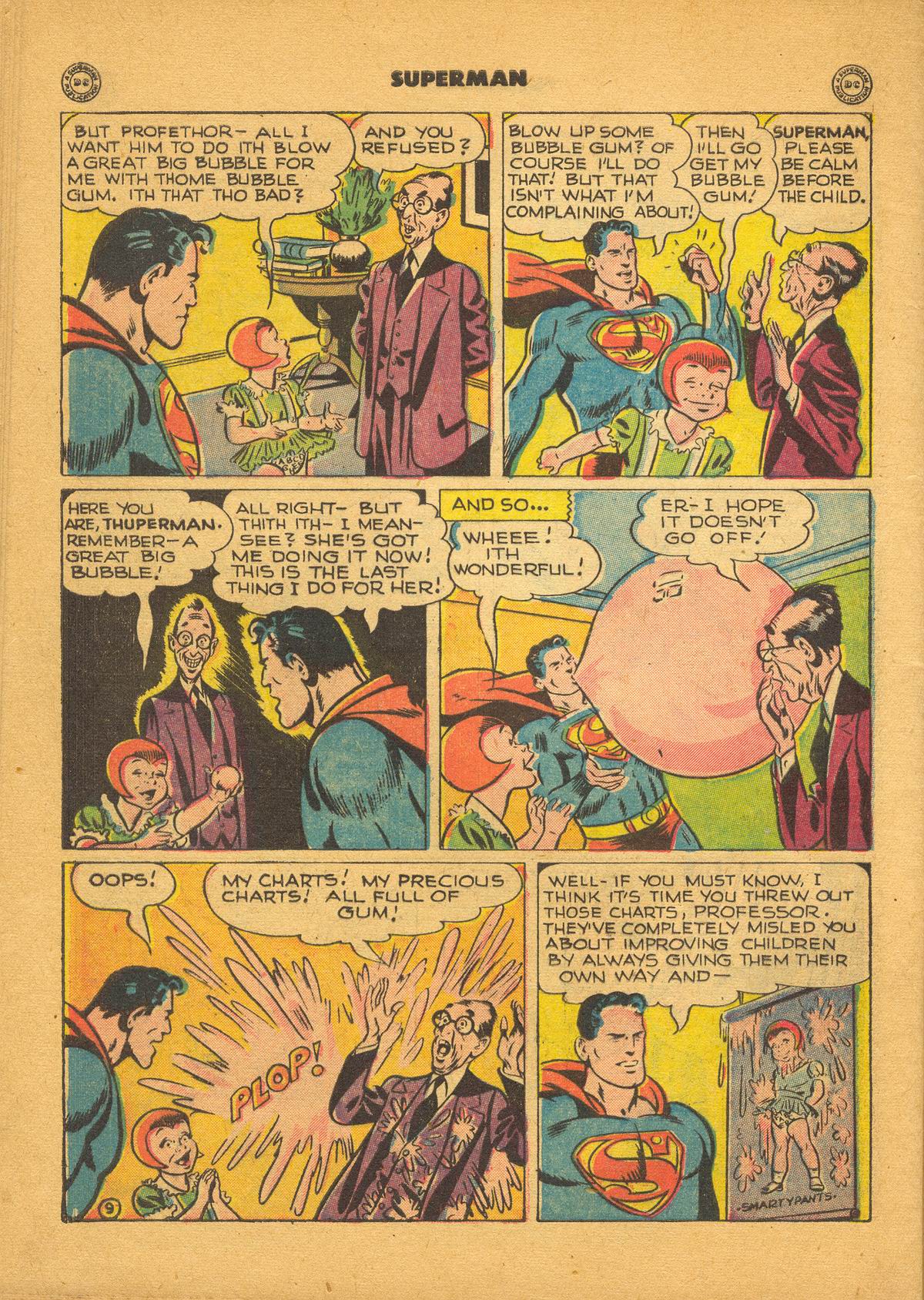 Read online Superman (1939) comic -  Issue #56 - 46