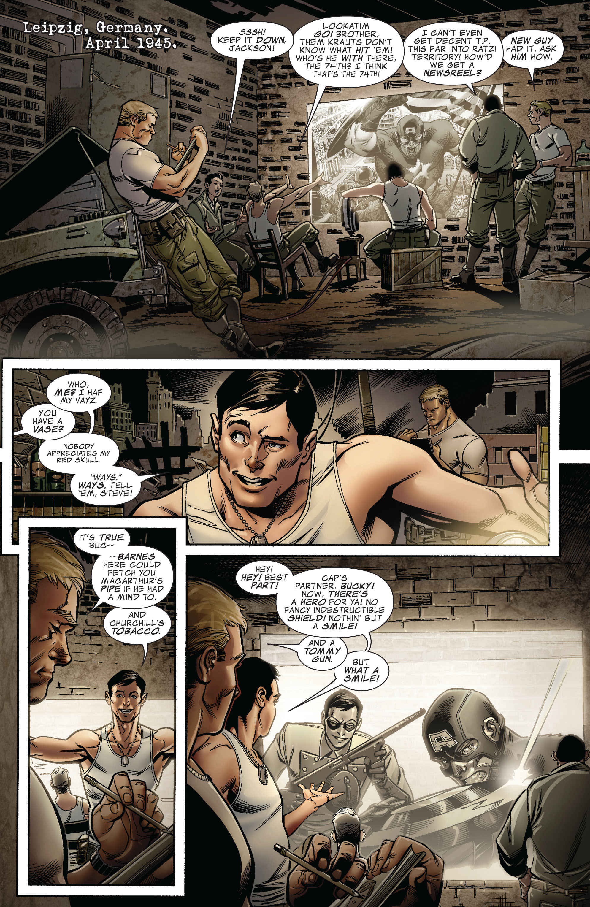 Captain America: Man Out of Time 1 Page 2