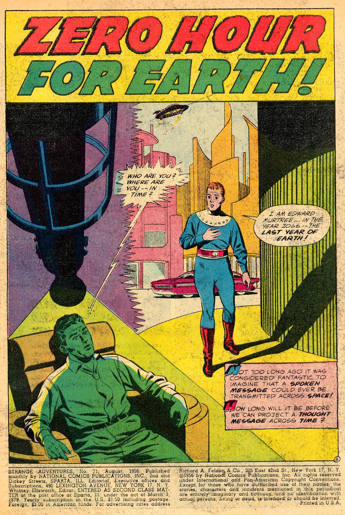 Read online Strange Adventures (1950) comic -  Issue #71 - 3