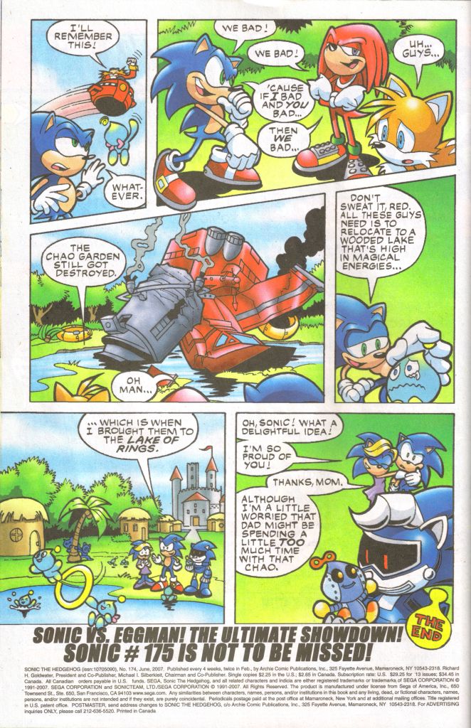 Read online Sonic The Hedgehog comic -  Issue #174 - 42