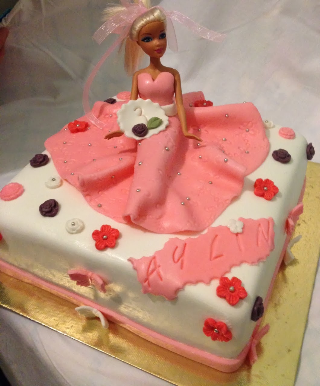 Niluferscakeshop: Barbie Pasta :)