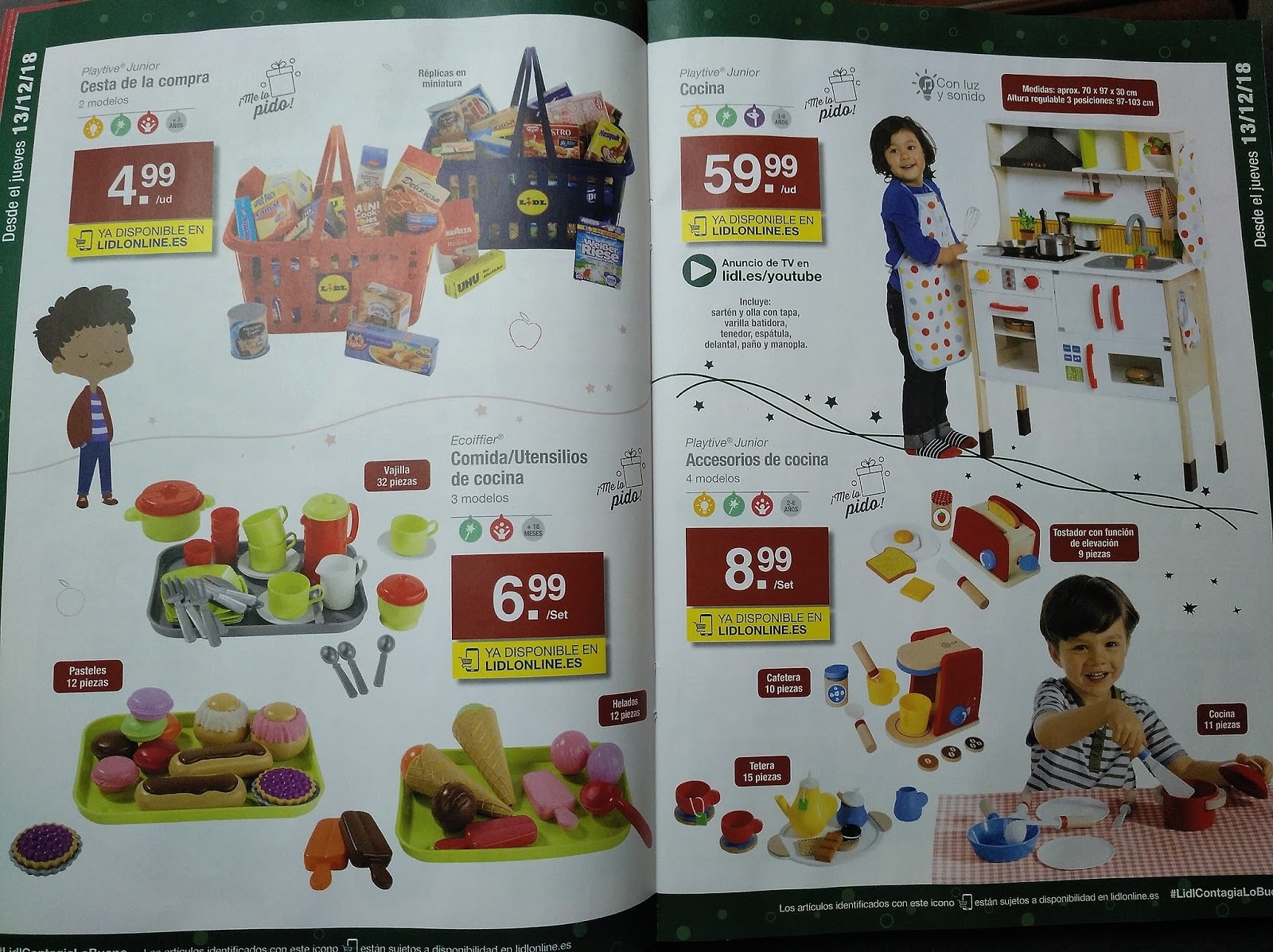 activación frente lino Catálogo de juguetes Lidl 2018. — La familia lo primero