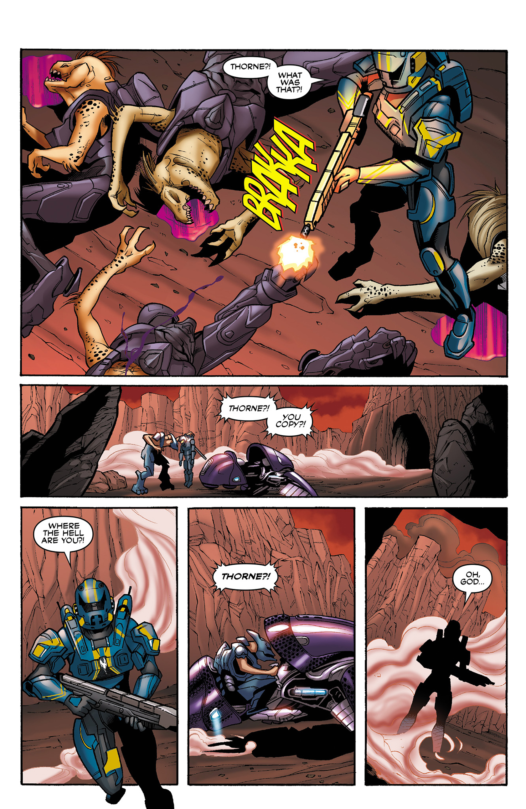 Read online Halo: Escalation comic -  Issue #11 - 19