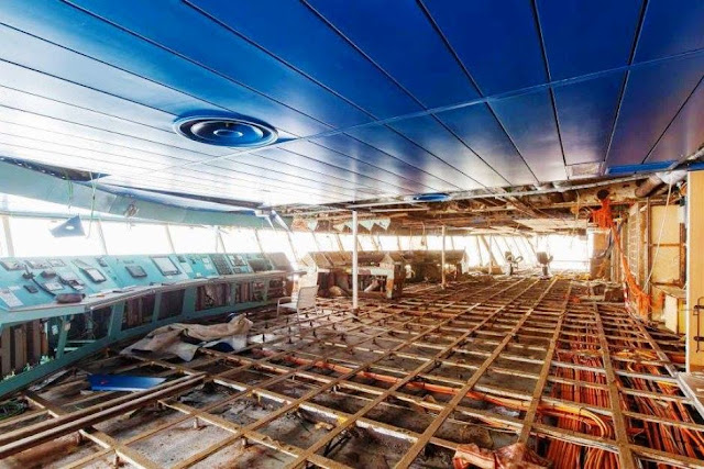 7103232 3x2 940x627 - Primeiras imagens do Costa Concordia depois de ser resgatado em 2014