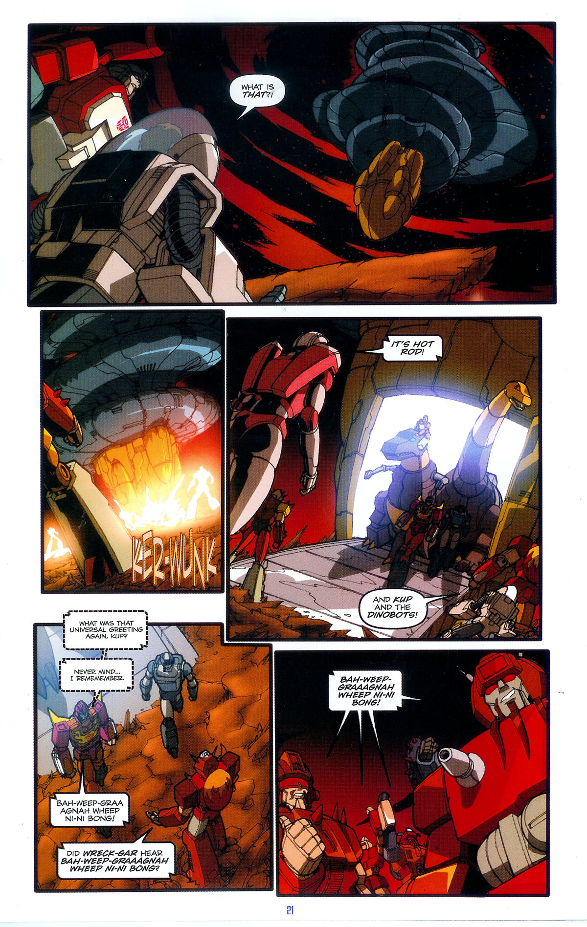 Read online The Transformers: The Animated Movie comic -  Issue #3 - 23