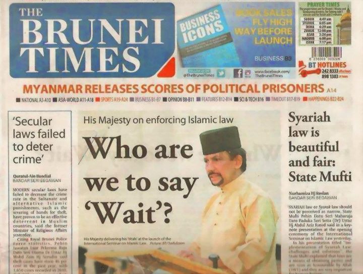 Brunei S Sharia Implementation Put On Hold