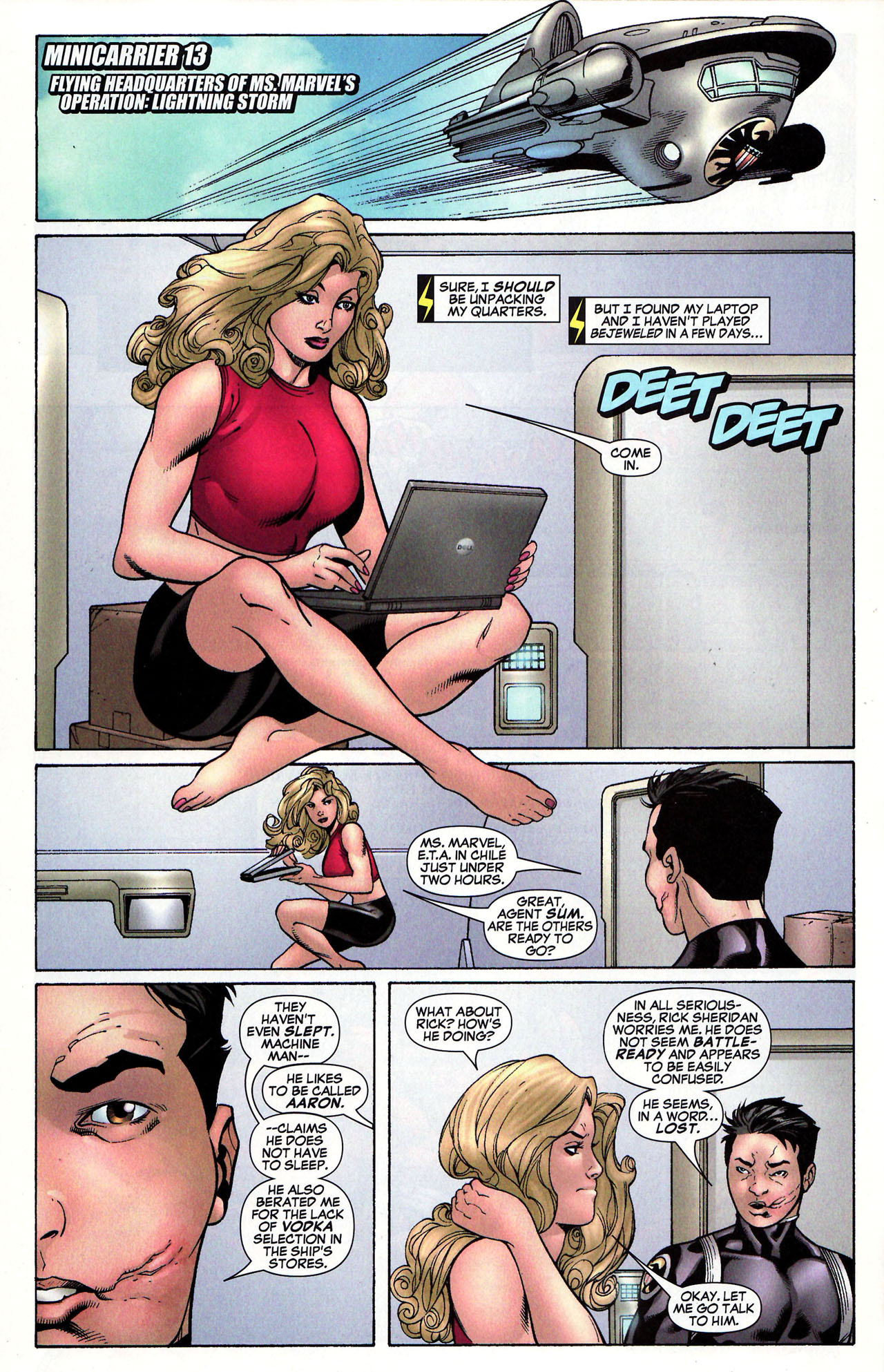 Read online Ms. Marvel (2006) comic -  Issue #19 - 7