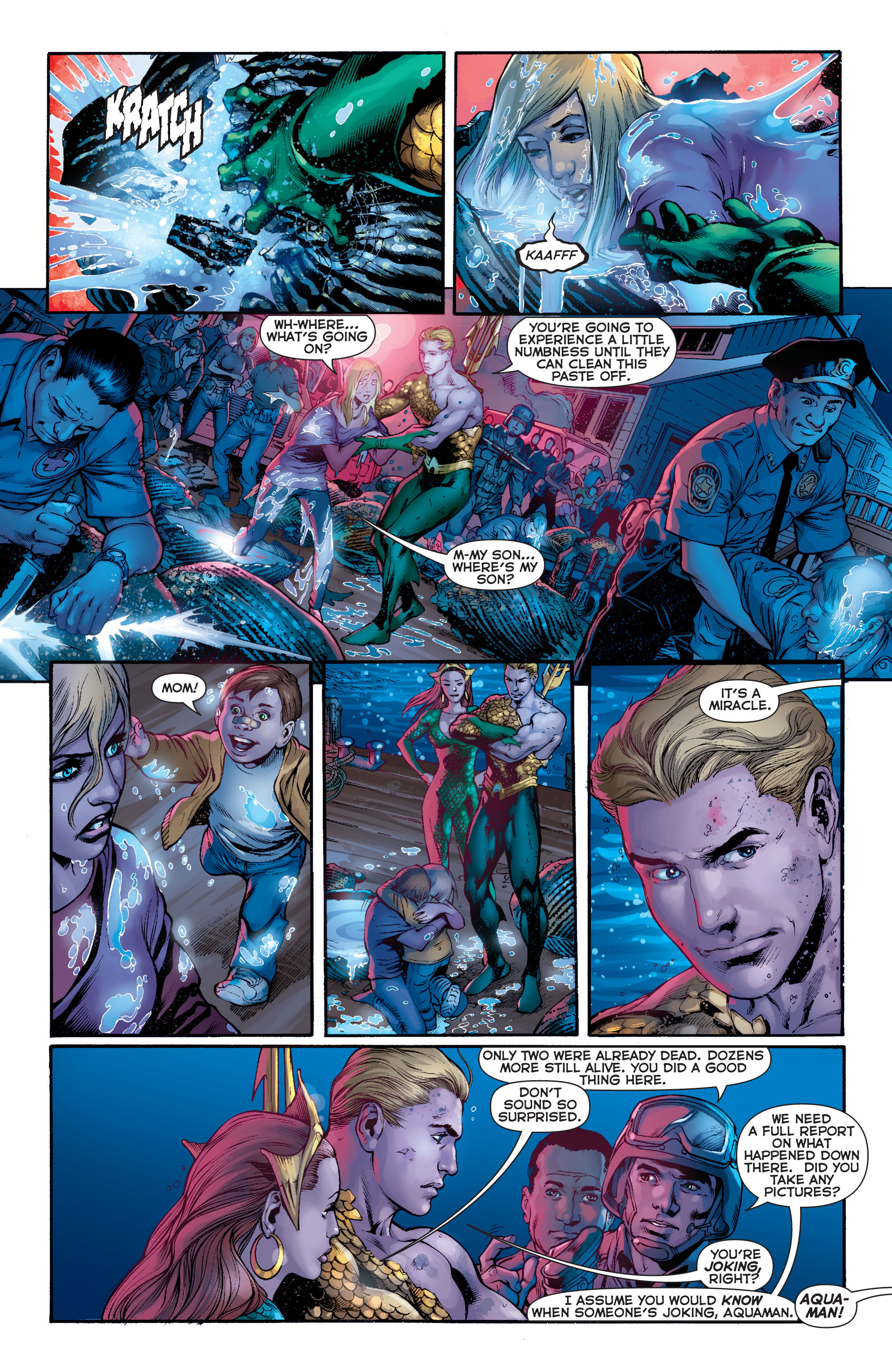 Read online Aquaman (2011) comic -  Issue #4 - 16