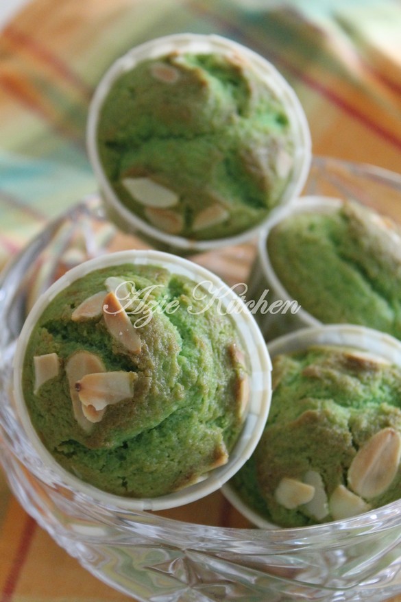 Moist Muffin Pandan Azie Kitchen
