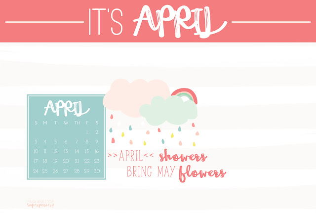 April Desktop Calendar Owl ways Be Inspired