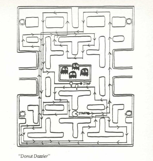 pac man maze coloring pages - photo #7