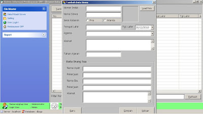 Sistem Informasi Pembayaran SPP Menggunakan Visual Basic 6.0